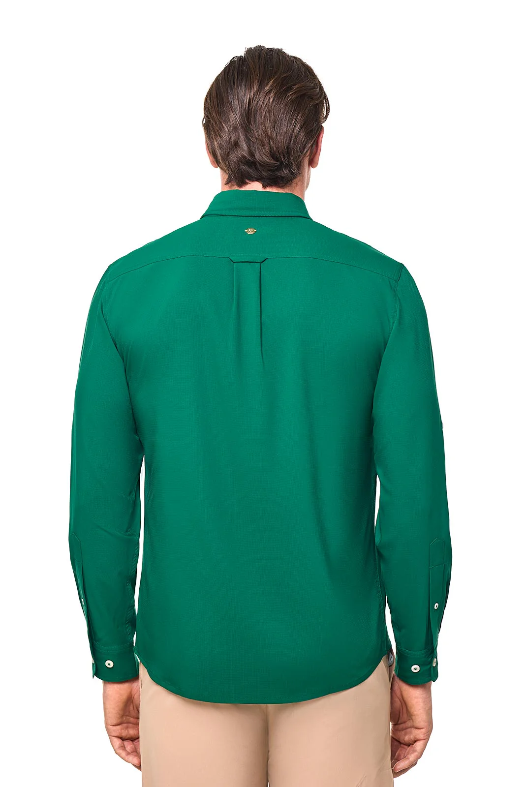 Men's Aricia Long Sleeve Shirt | Eden Green - Image 4