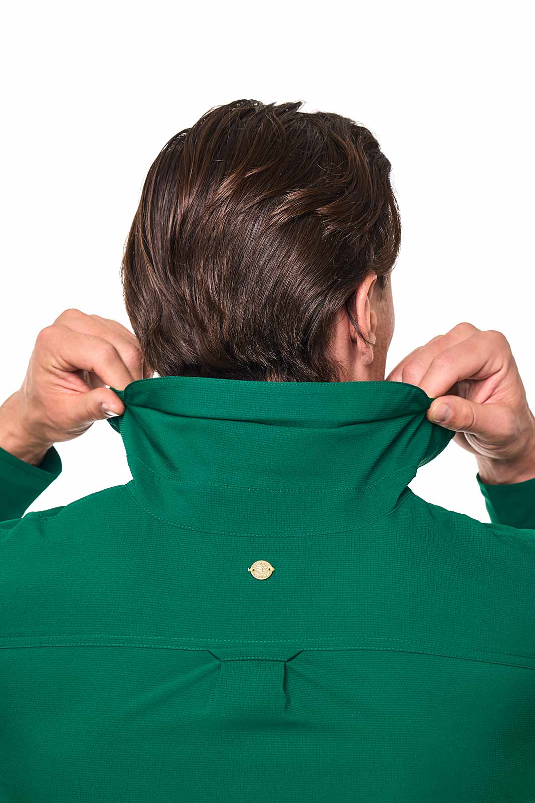 Men's Aricia Long Sleeve Shirt | Eden Green - Image 6