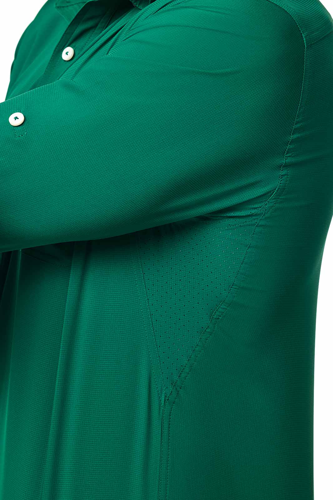 Men's Aricia Long Sleeve Shirt | Eden Green - Image 8