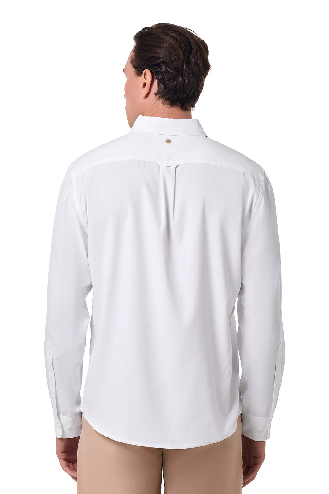 Men's Aricia Long Sleeve Shirt | White - Image 4