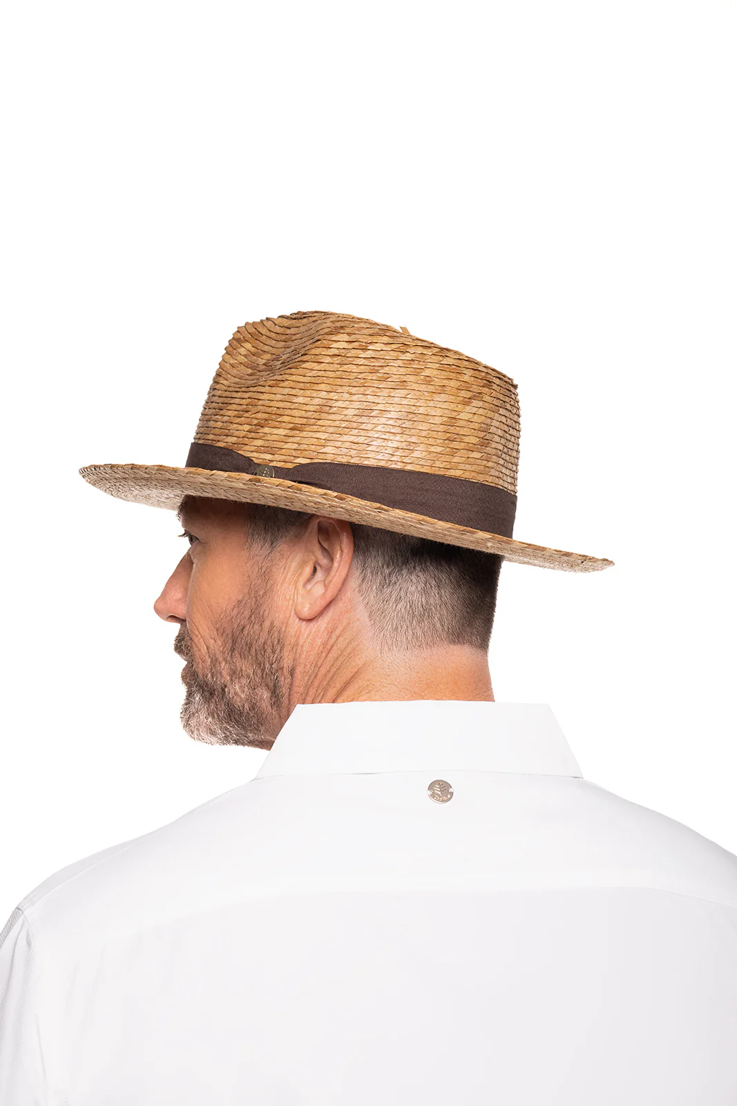 Men's Buri Straw Palm Fedora | Natural - Image 2