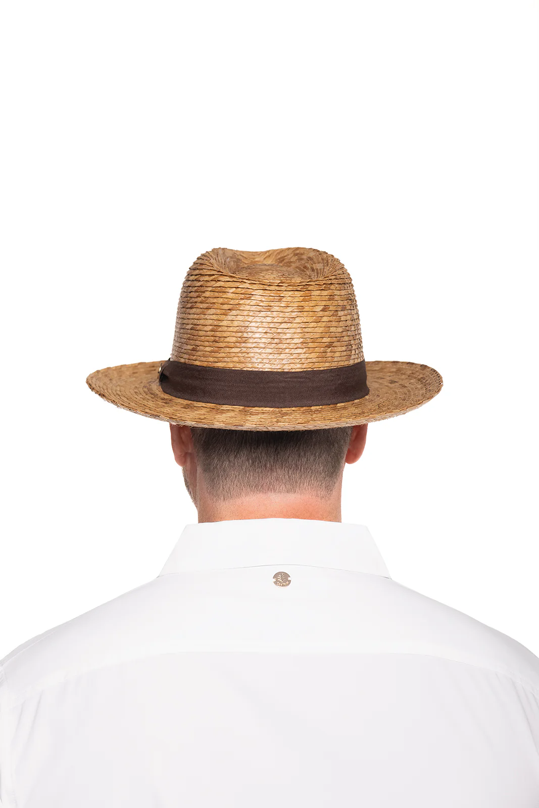 Men's Buri Straw Palm Fedora | Natural - Image 3