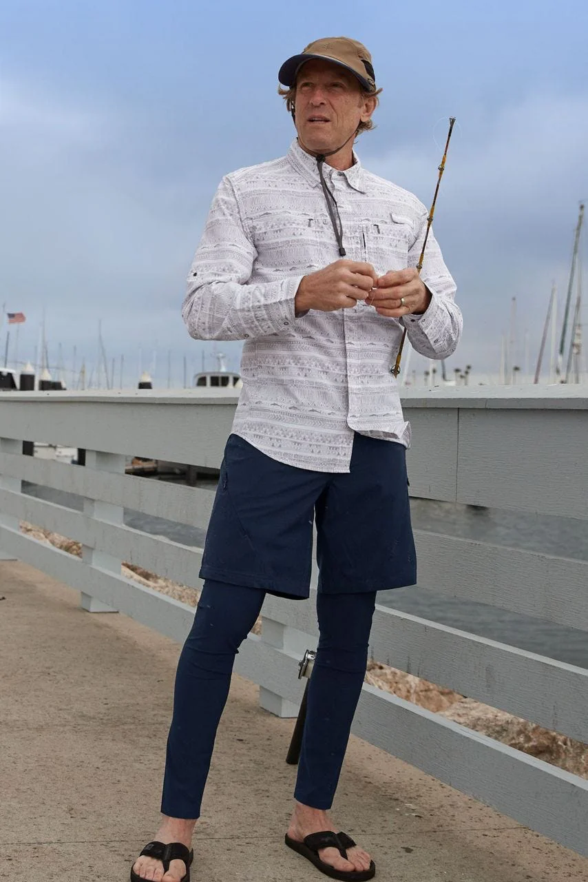 Men's Calasa Tech Swim Trunk Tights | Navy - Image 8