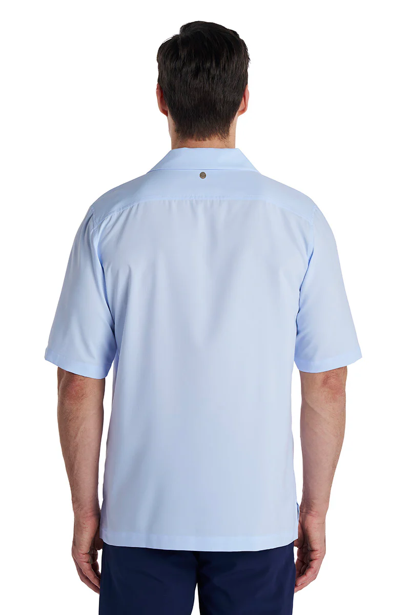 Men's Safari Camp Shirt | Periwinkle - Image 4