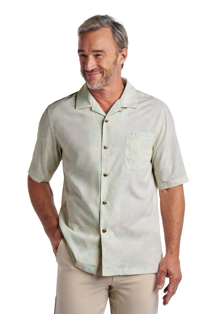Men's Safari Camp Shirt | Vanilla - Image 3