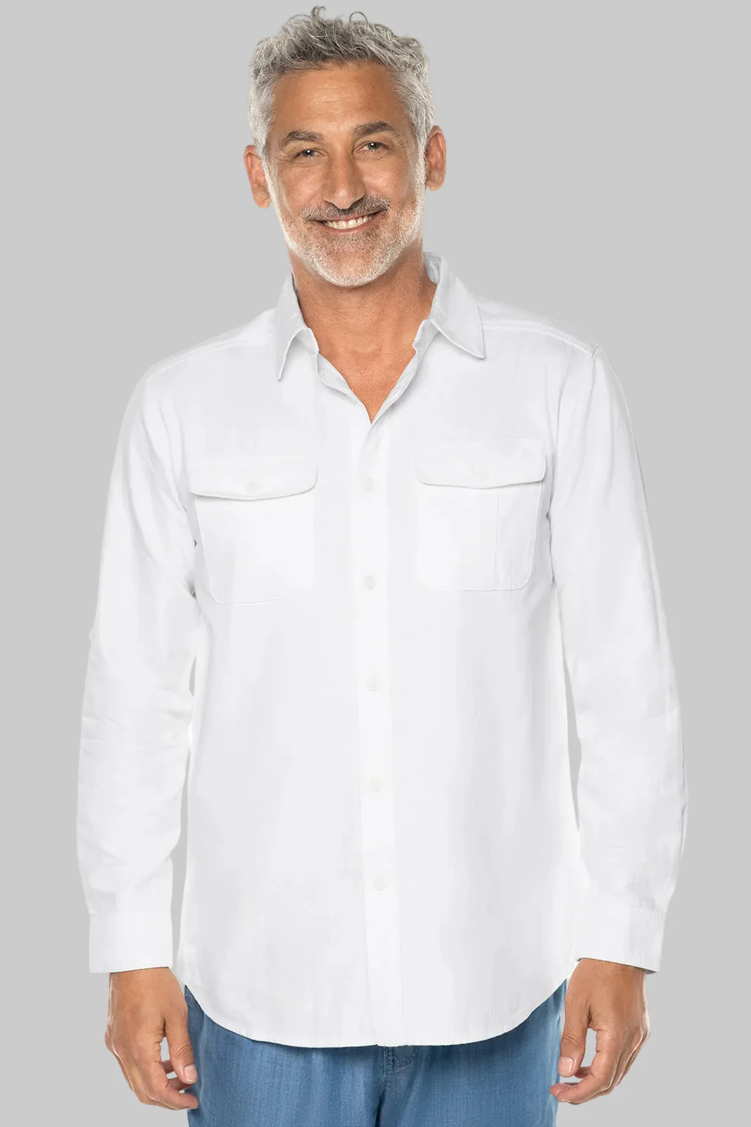 Men's Carson Chambray Shirt | Regular Parent - Image 3