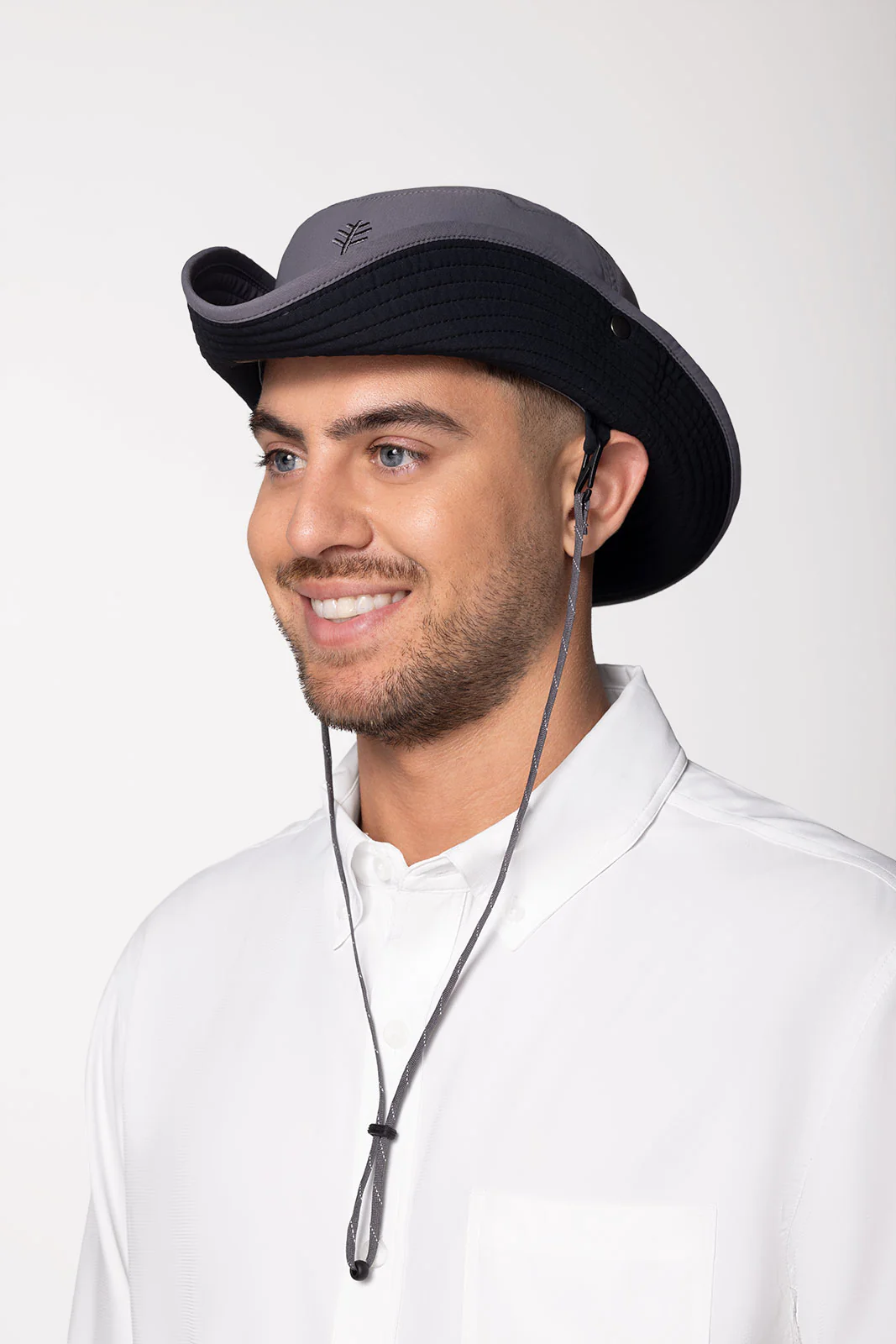 Chase Featherweight Bucket Hat | Carbon/Black - Image 3