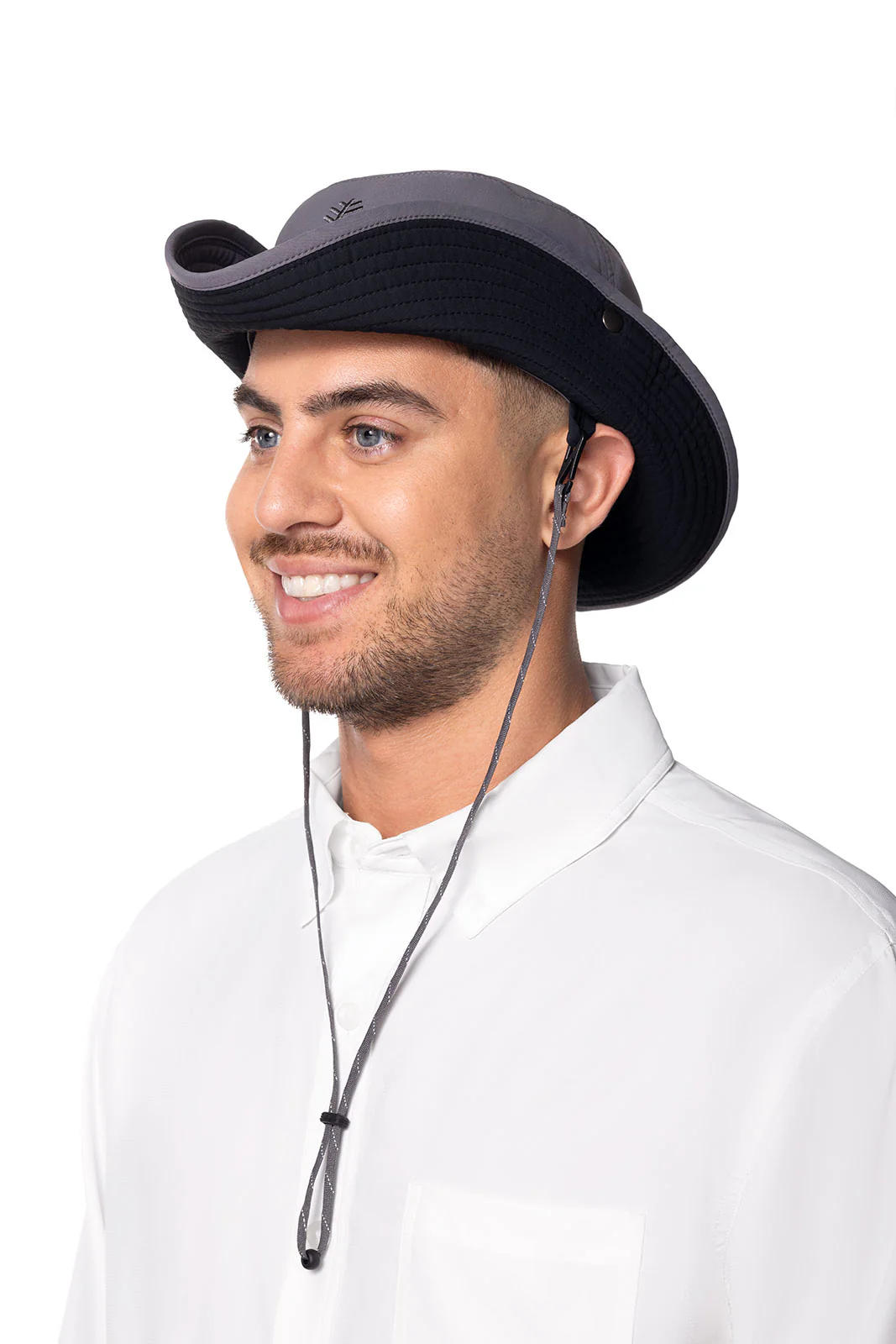 Chase Featherweight Bucket Hat | Carbon/Black - Image 7