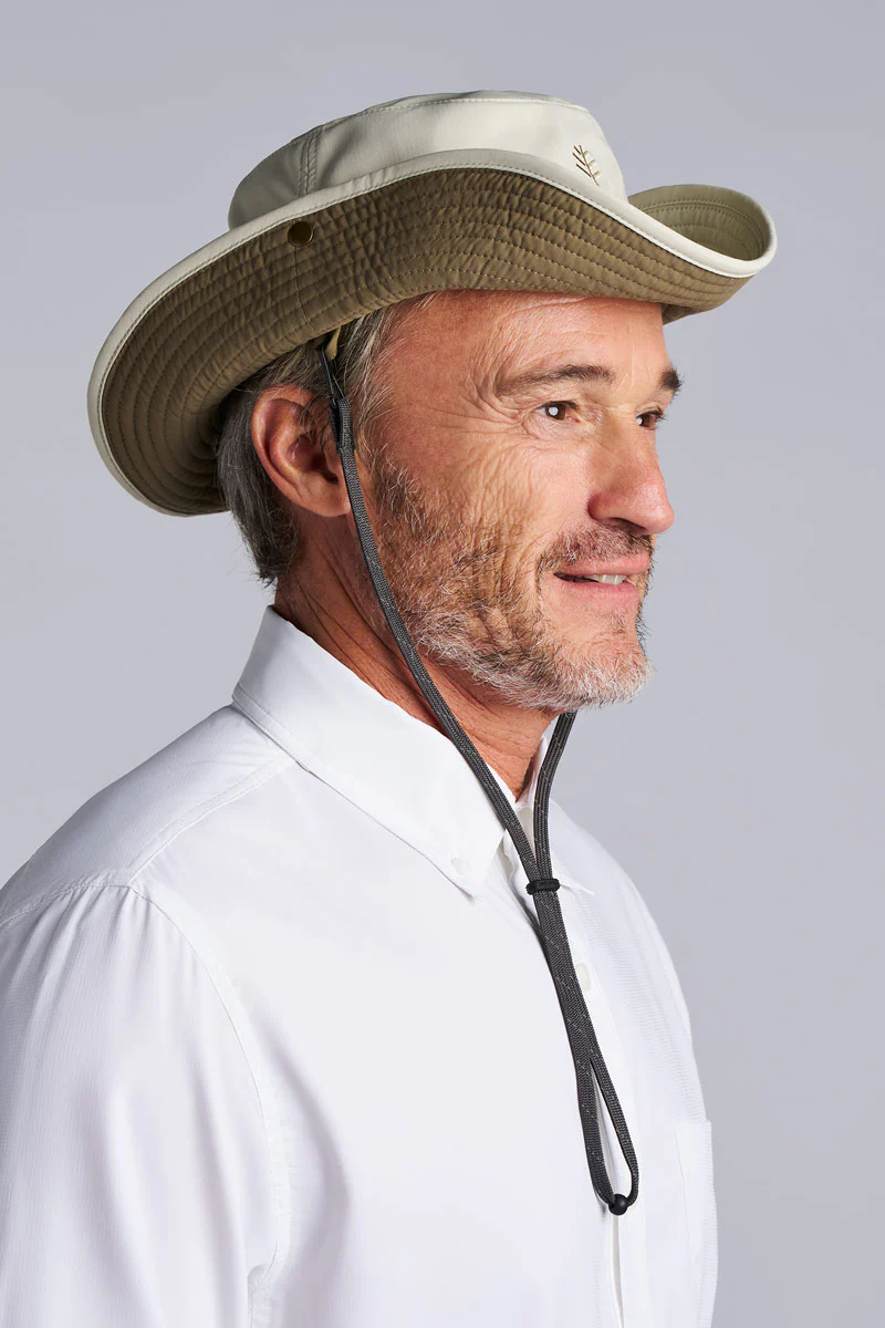 Chase Featherweight Bucket Hat | Stone/Khaki - Image 2