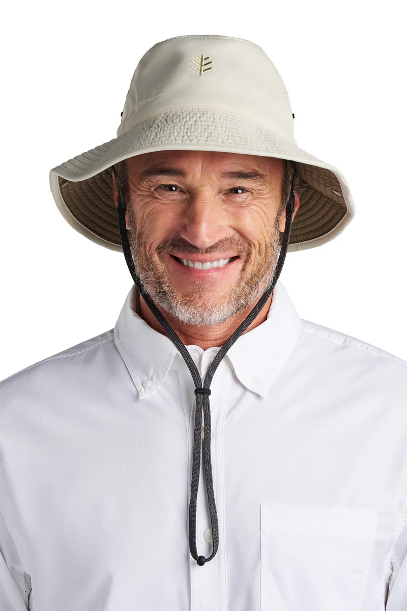 Chase Featherweight Bucket Hat | Stone/Khaki - Image 3
