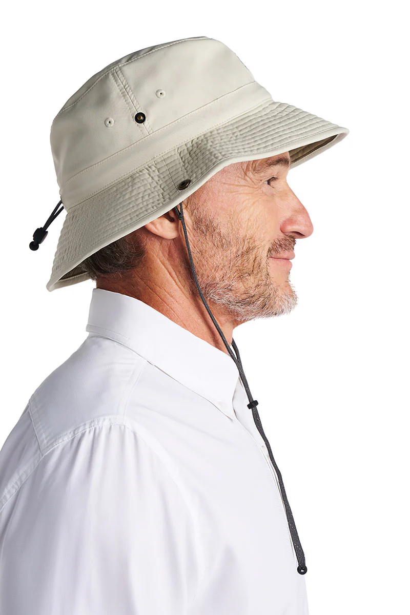 Chase Featherweight Bucket Hat | Stone/Khaki - Image 5