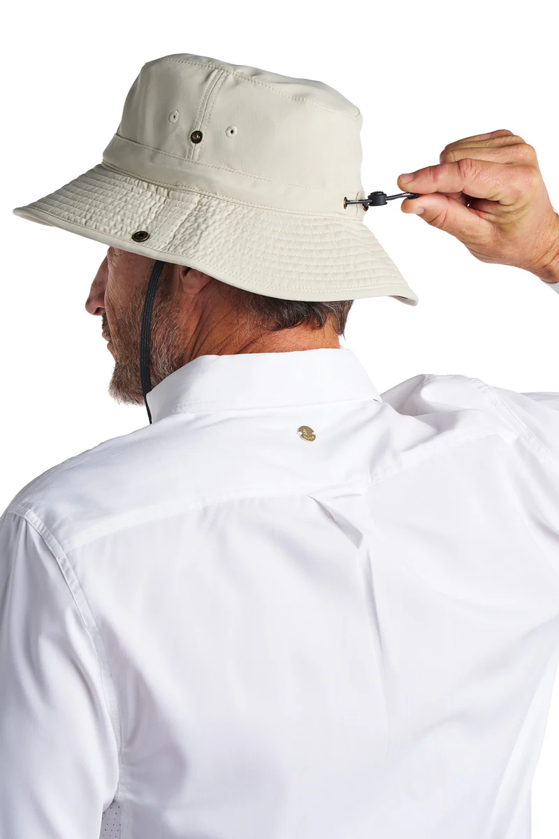 Chase Featherweight Bucket Hat | Stone/Khaki - Image 8
