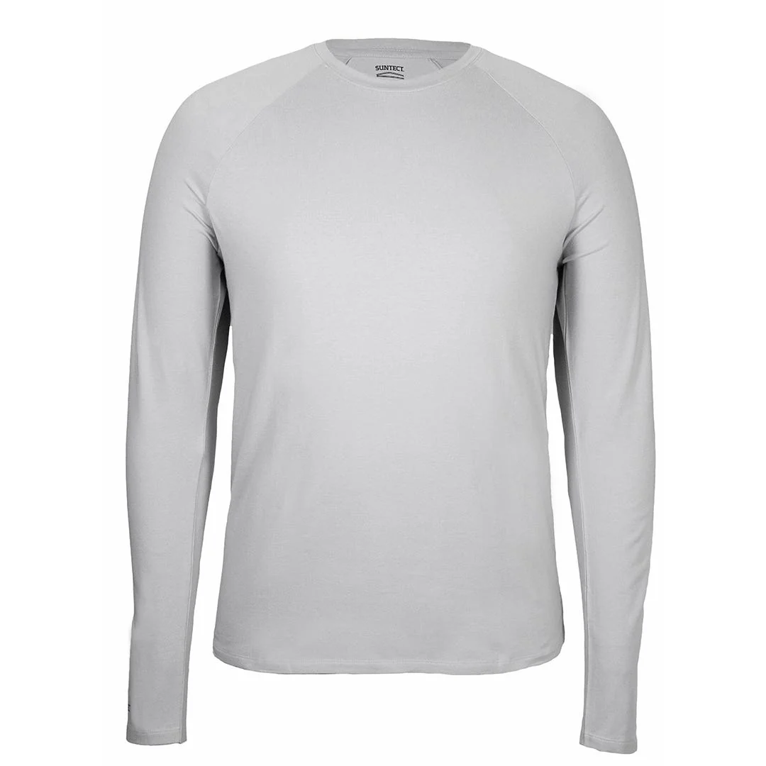 Men's Contractor Long Sleeve Tee | Slate Grey - Image 3