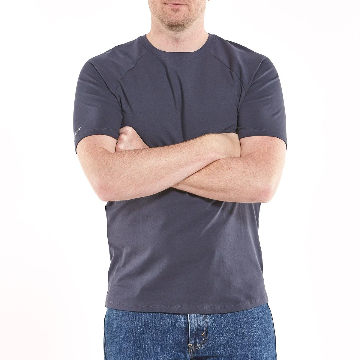 Men's Contractor Short Sleeve Tee | Charcoal - Image 3