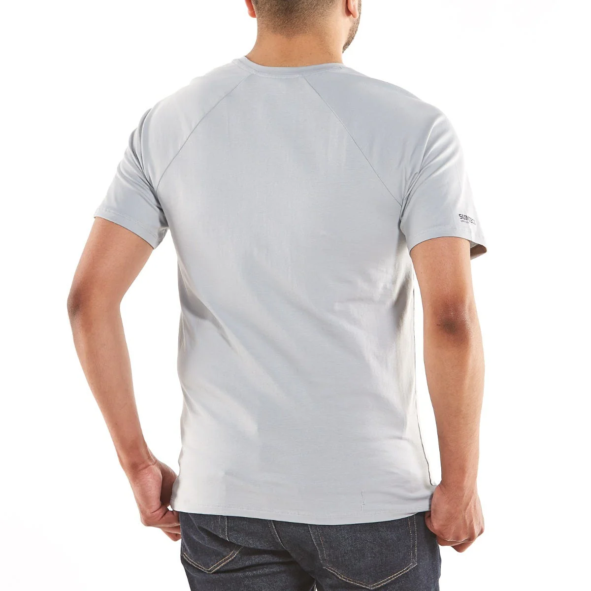 Men's Contractor Short Sleeve Tee | Slate Grey - Image 2
