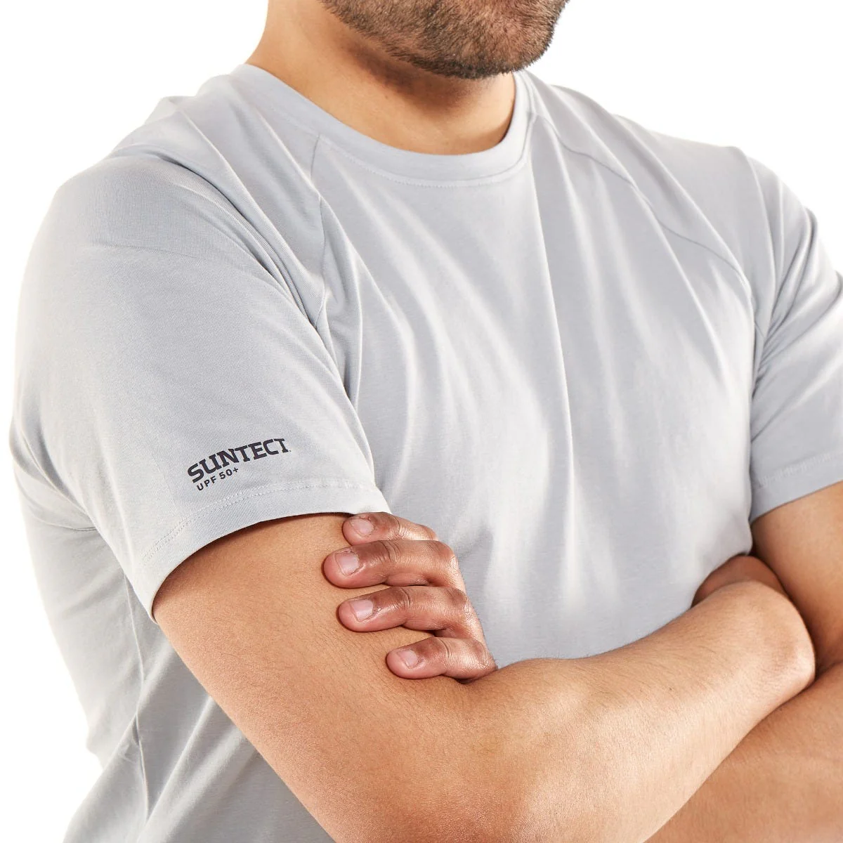 Men's Contractor Short Sleeve Tee | Slate Grey - Image 3