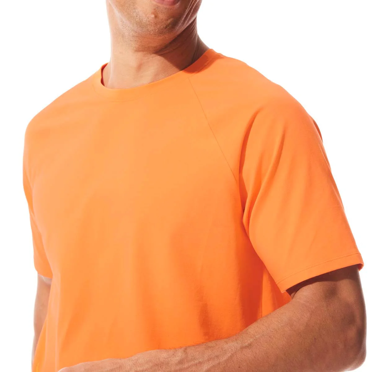 Men's Contractor Short Sleeve Tee | Zone Orange - Image 3