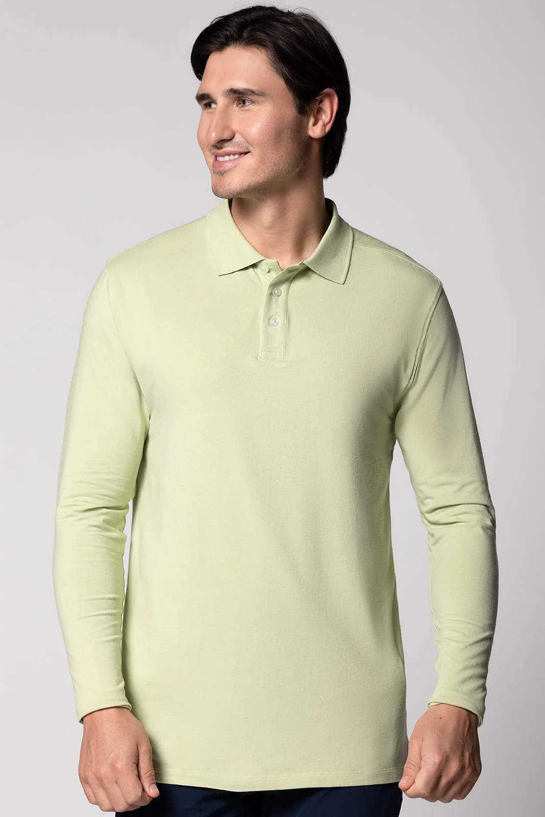 Men's Long Sleeve Polo | Clearance Parent - Image 4