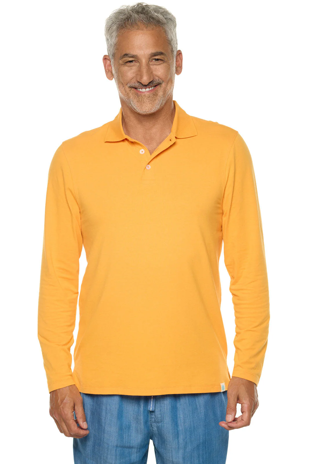 Men's Long Sleeve Polo | Clearance Parent - Image 6