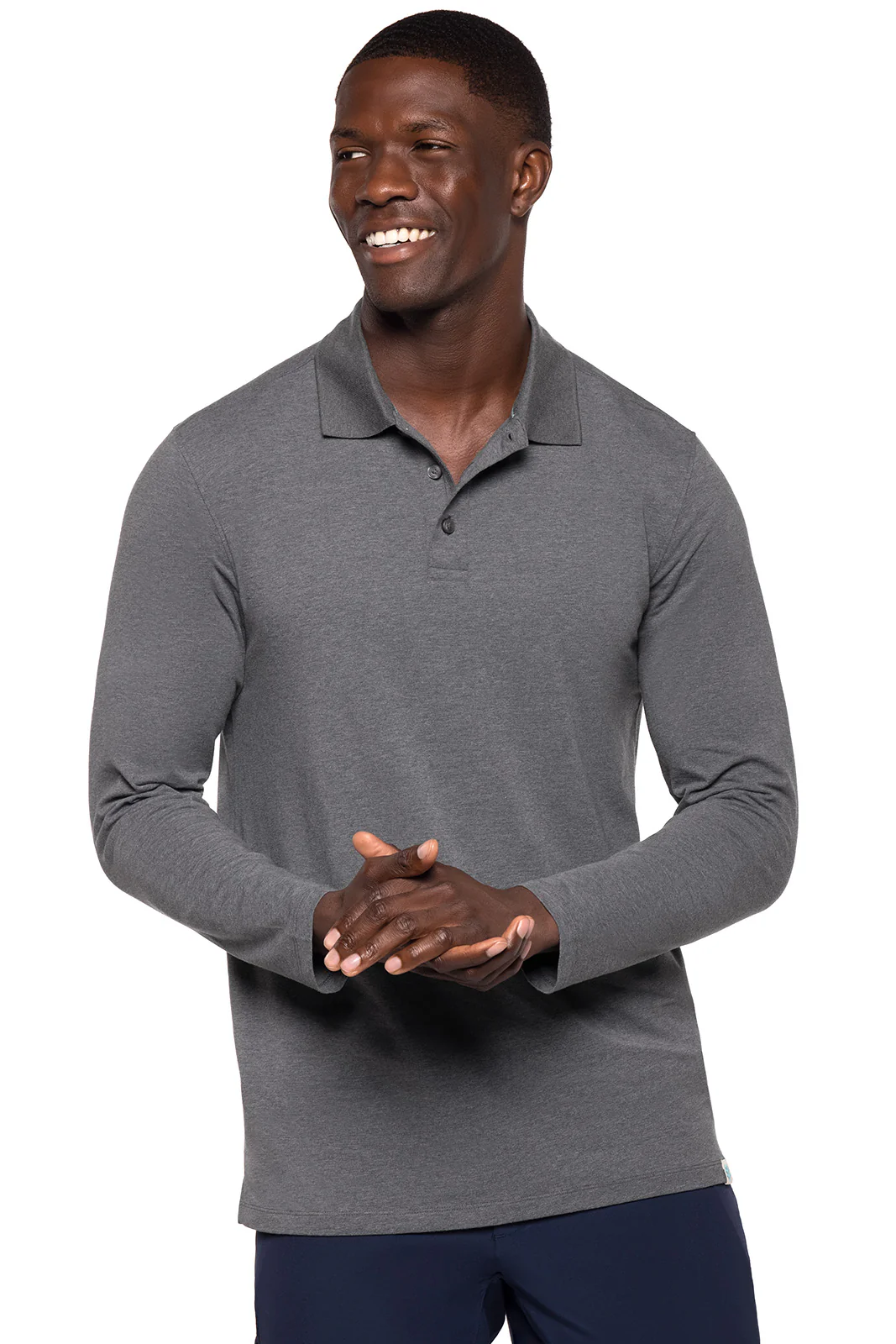 Men's Long Sleeve Polo | Clearance Parent - Image 9