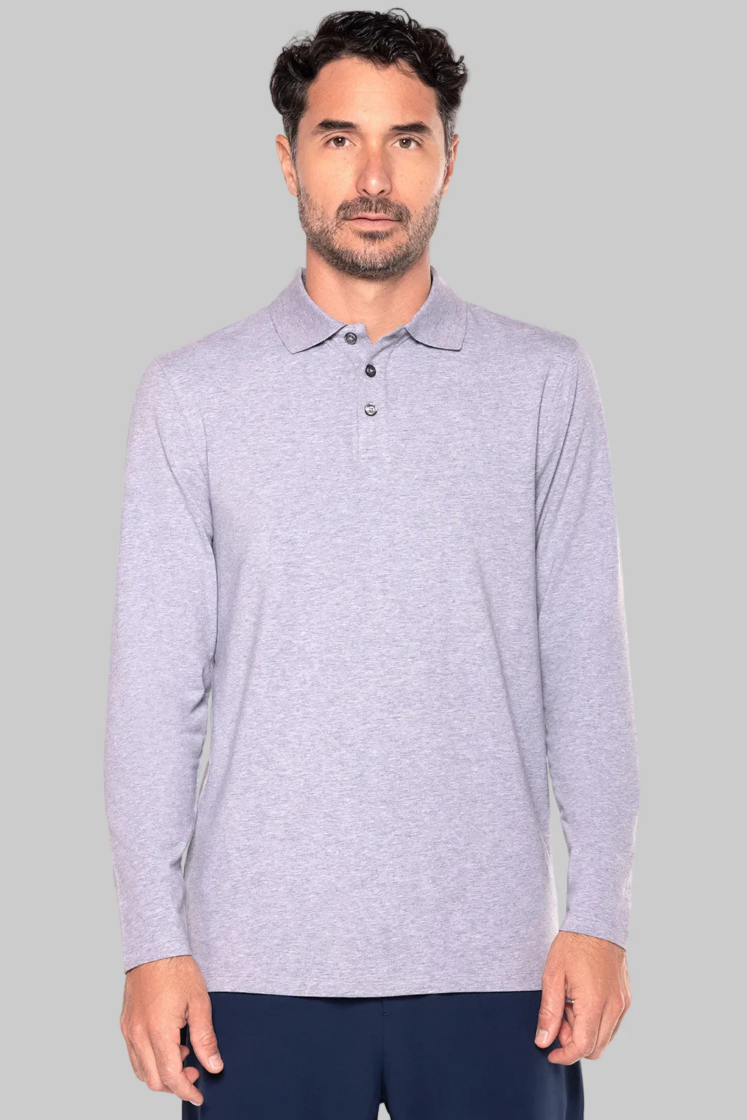 Men's Long Sleeve Polo | Regular Parent - Image 22