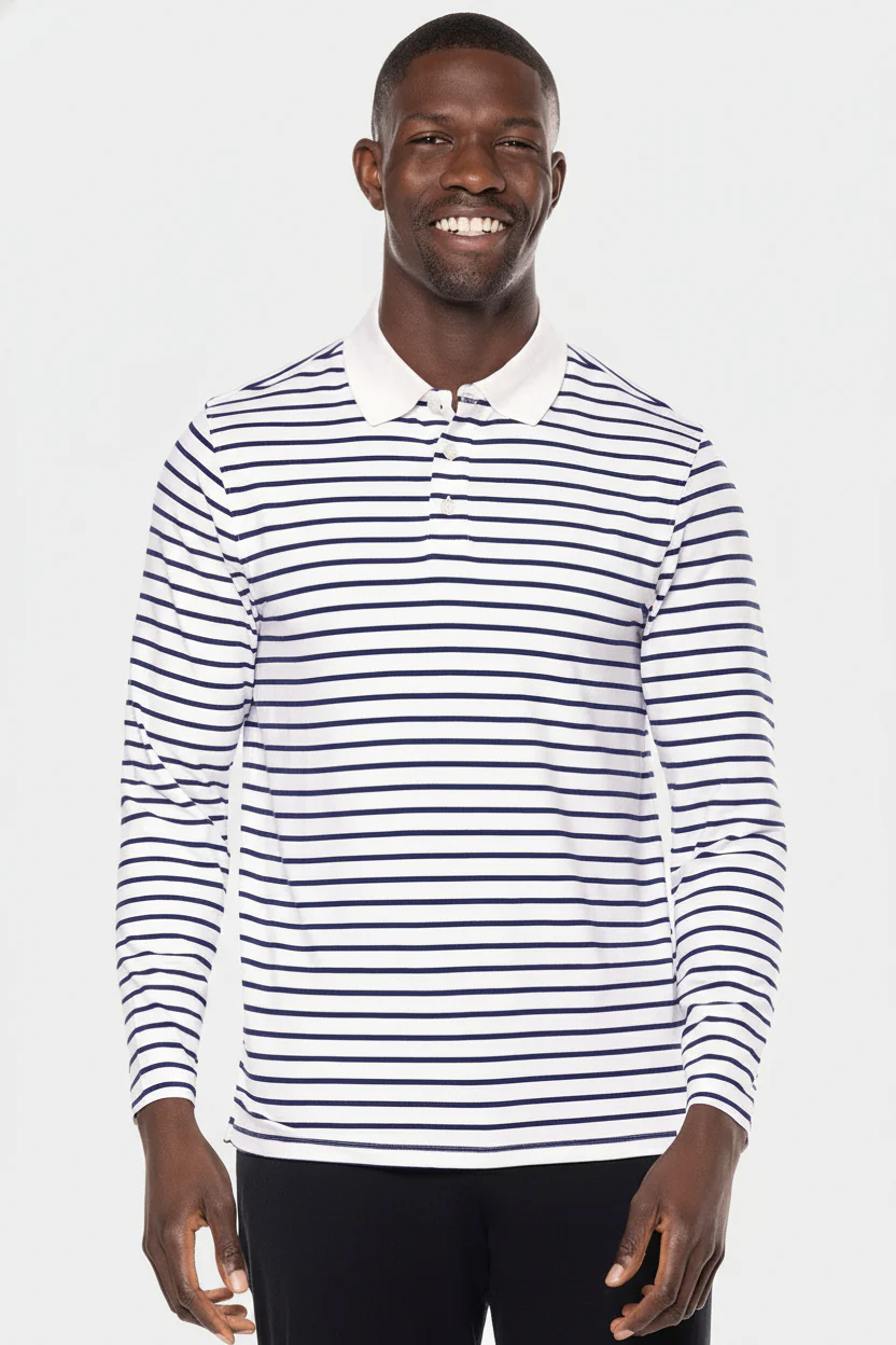 Men's Long Sleeve Polo | Regular Parent - Image 17