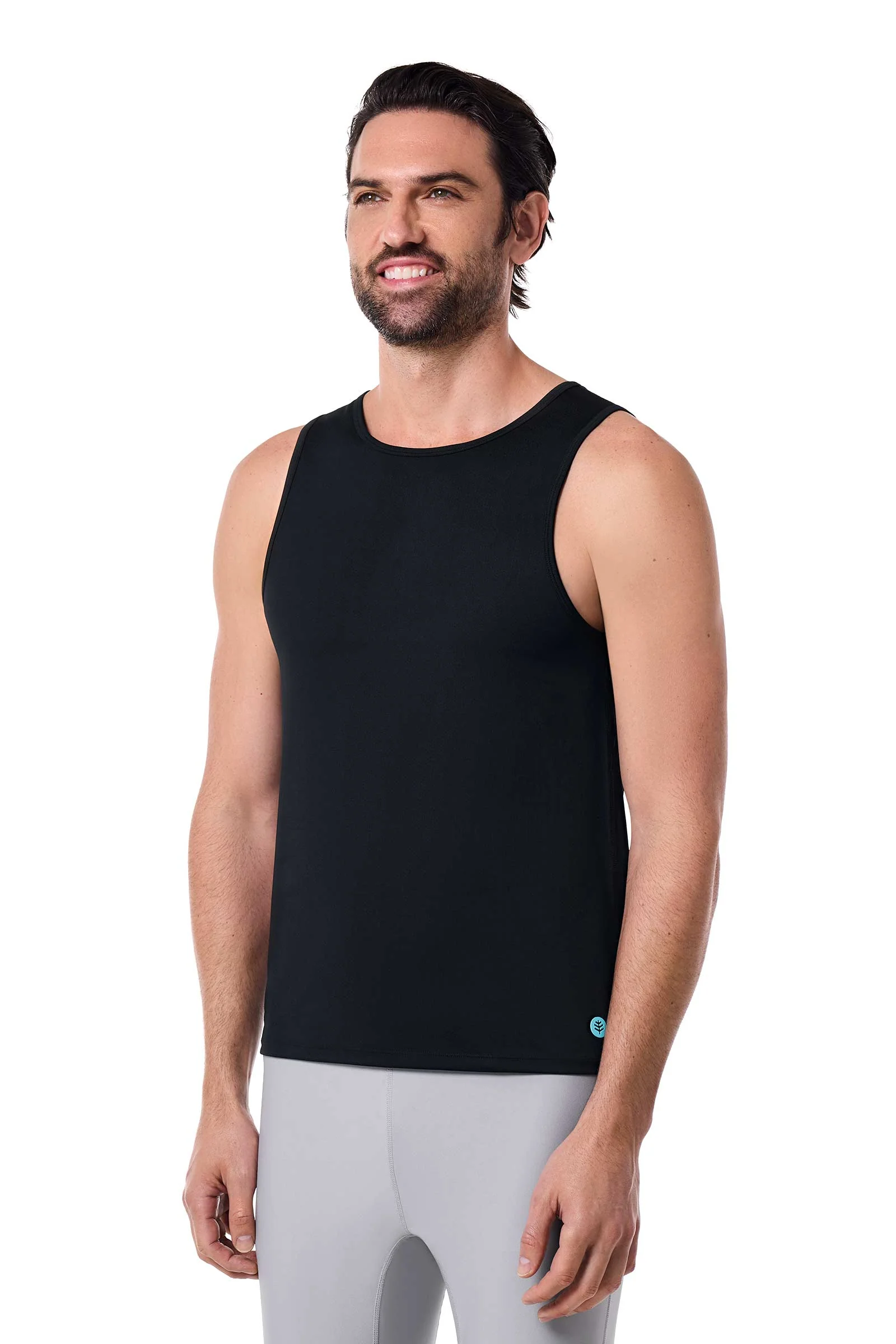 Men's Dade Swim Tank | Black - Image 3