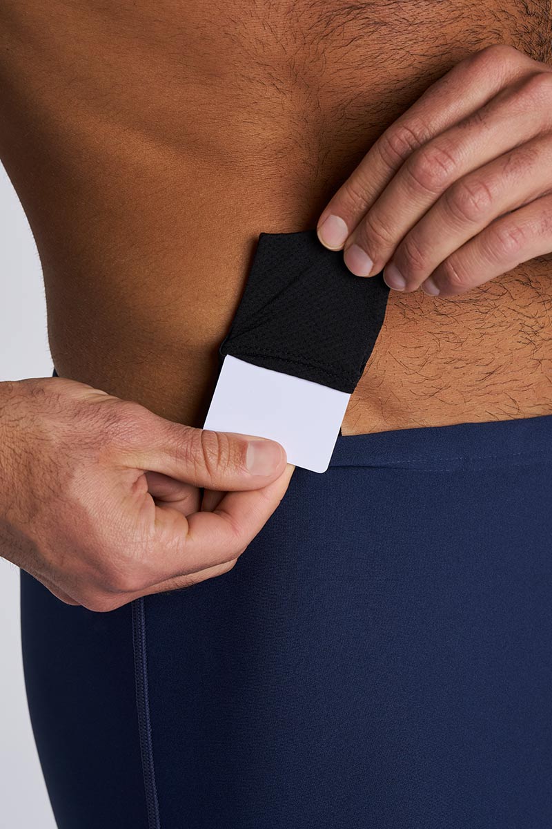 Men's Deep Water Swim Tights | Navy - Image 4