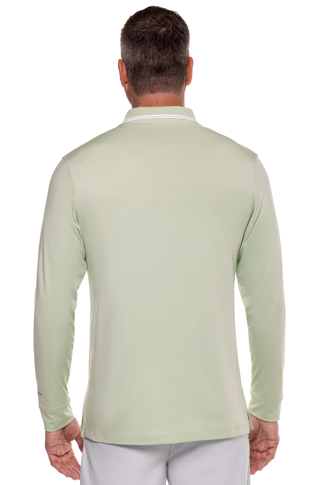 Men's Erodym Long Sleeve Sports Polo | Seedling - Image 3