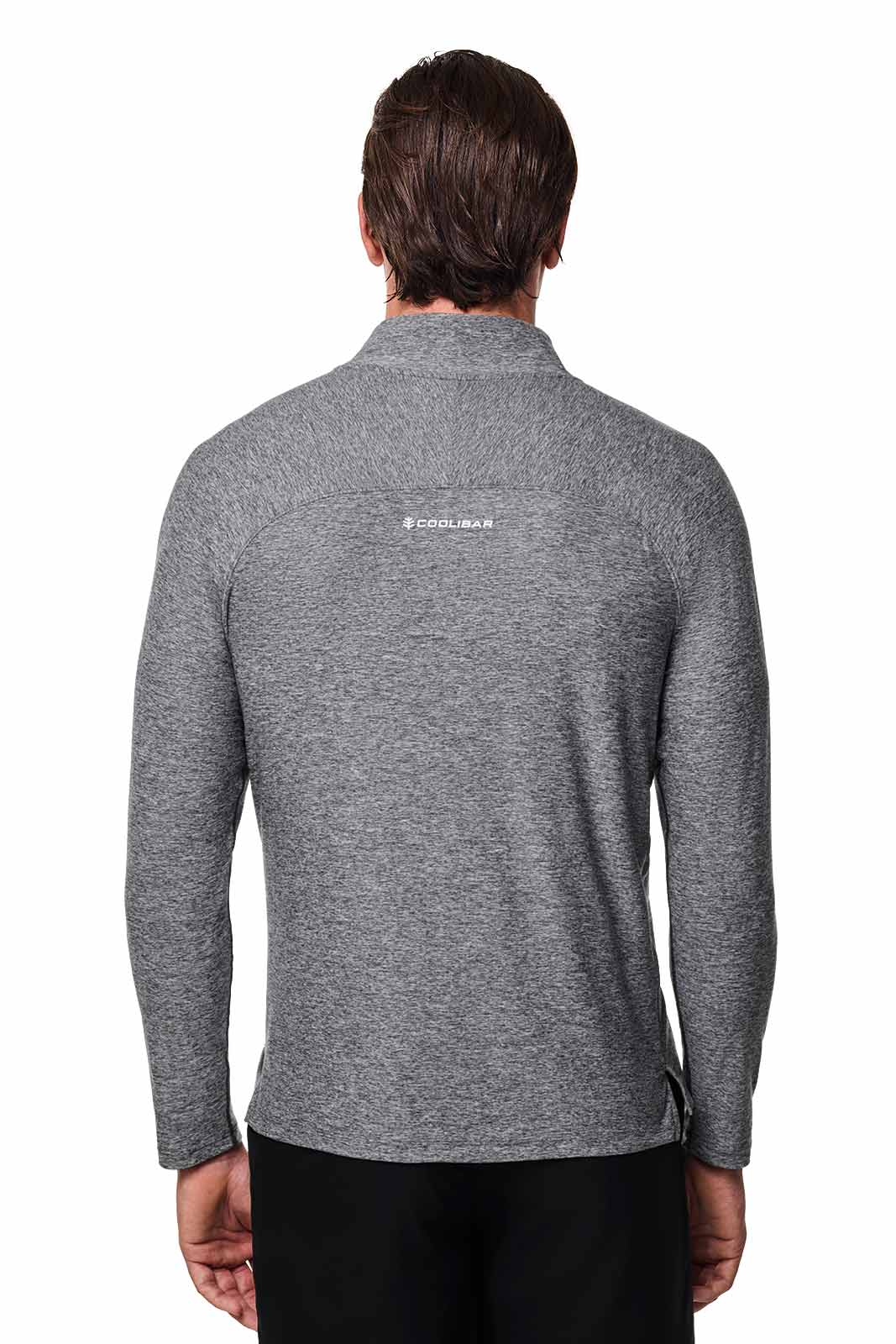 Men's Fairway Golf Pullover | Charcoal - Image 6