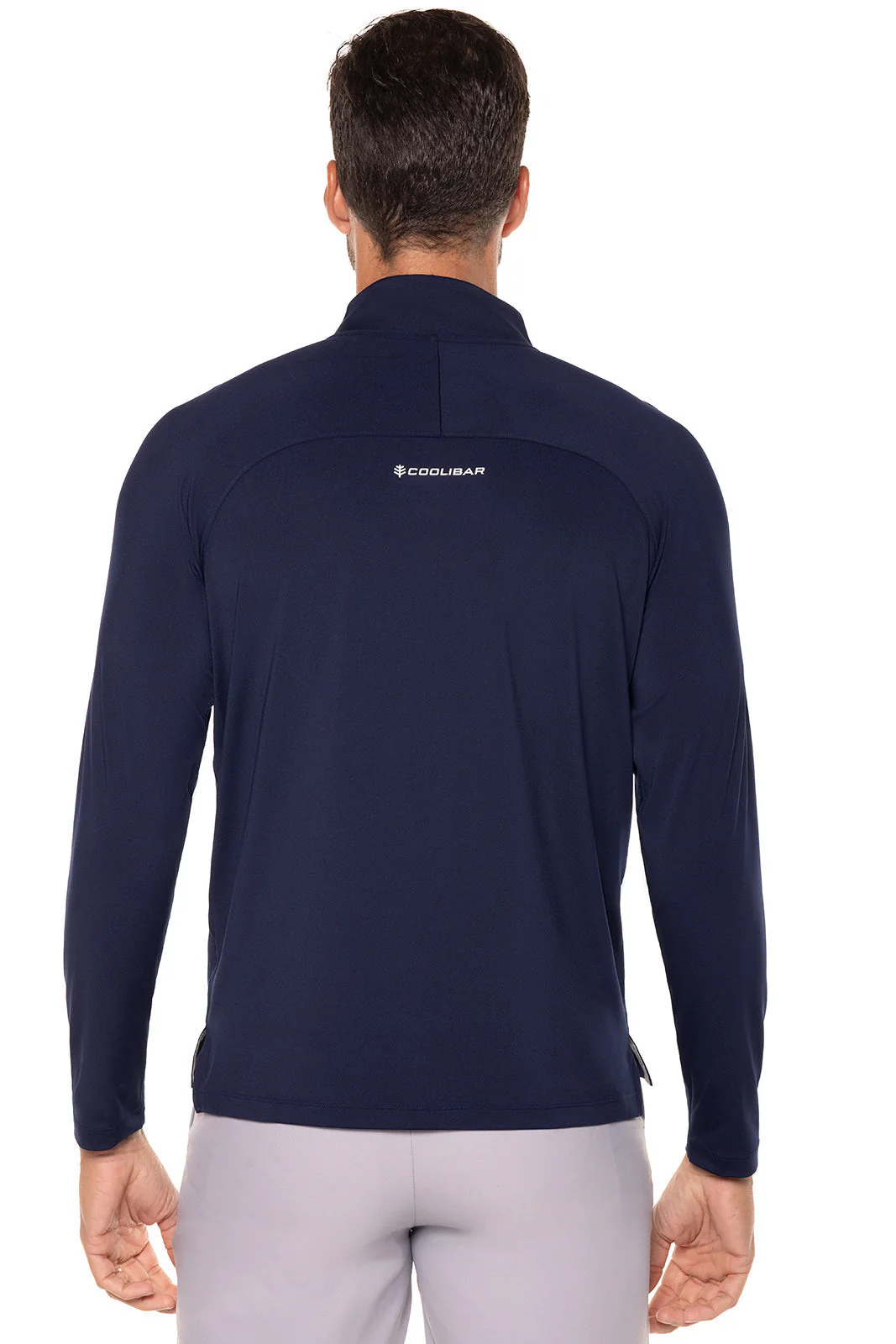 Men's Fairway Golf Pullover | Navy - Image 3