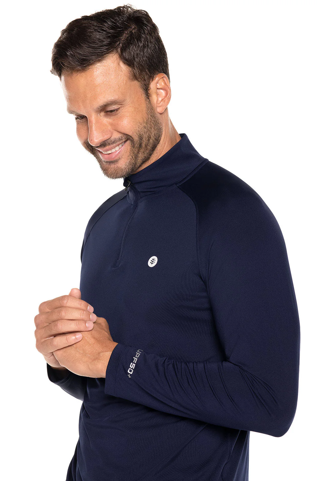 Men's Fairway Golf Pullover | Navy - Image 5
