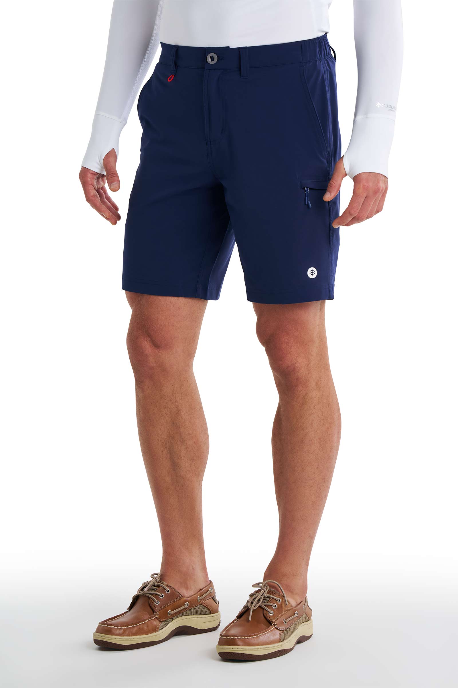 Men's Fisher Island Fishing & Boating Shorts | Navy - Image 3