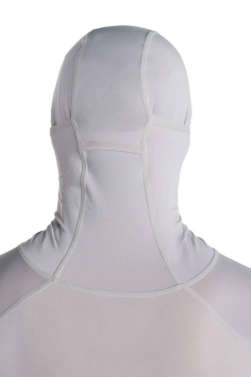 Men's Vented Andros Fishing Hoodie | Sleek Grey - Image 8