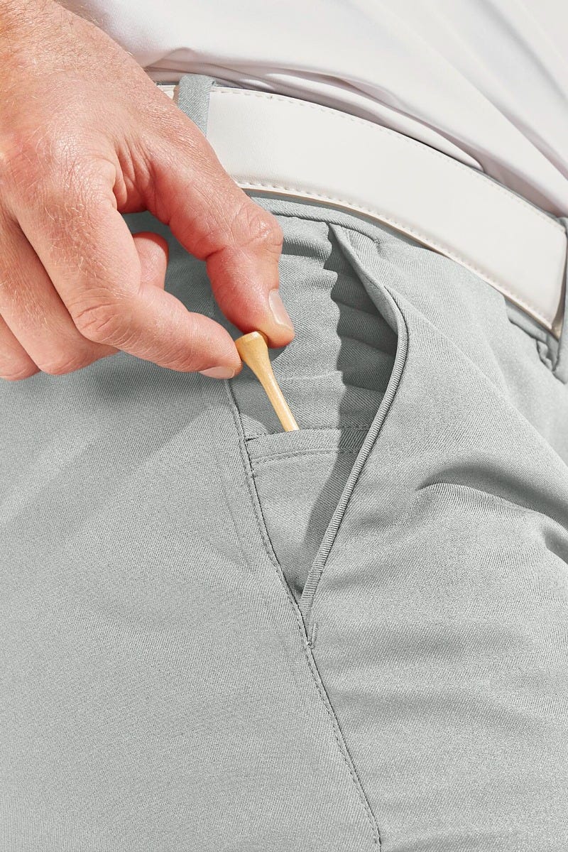 Men's Flaig Golf Pant | Sand Grey - Image 3