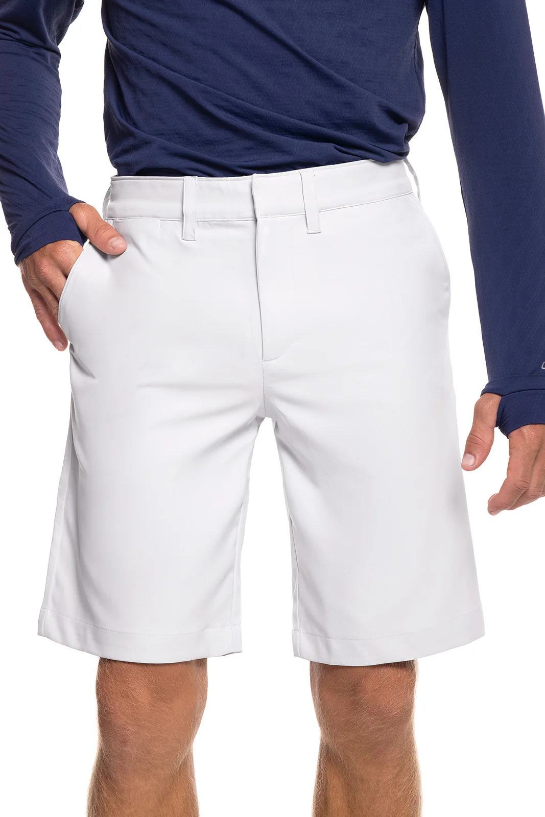 Men's Flaig Performance Shorts | Sand Grey - Image 5