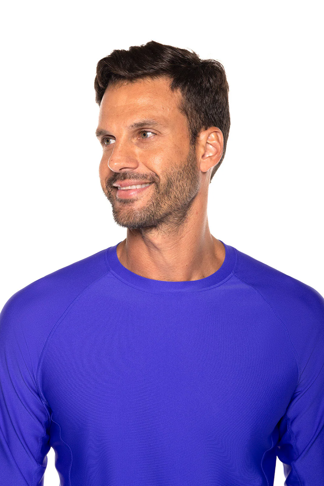 Men's Hightide Long Sleeve Swim Shirt | Baja Blue - Image 5