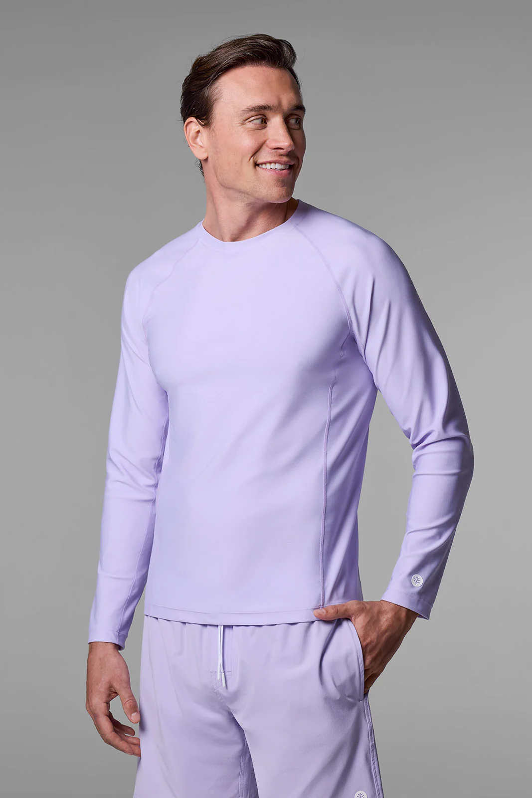 Men's Long Sleeve Swim Shirt | Regular Parent - Image 7