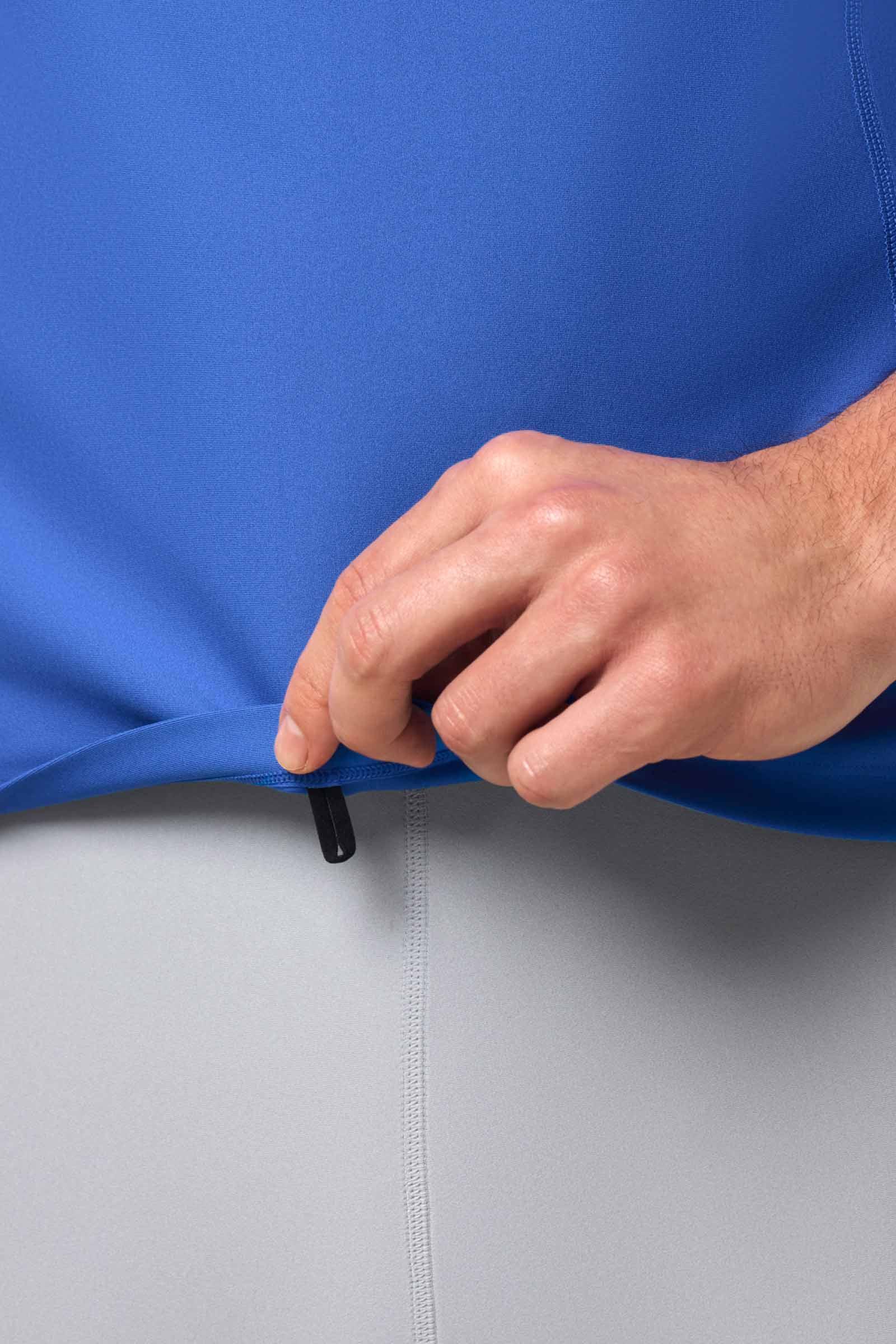 Men's Hightide Short Sleeve Swim Shirt | Baja Blue - Image 7
