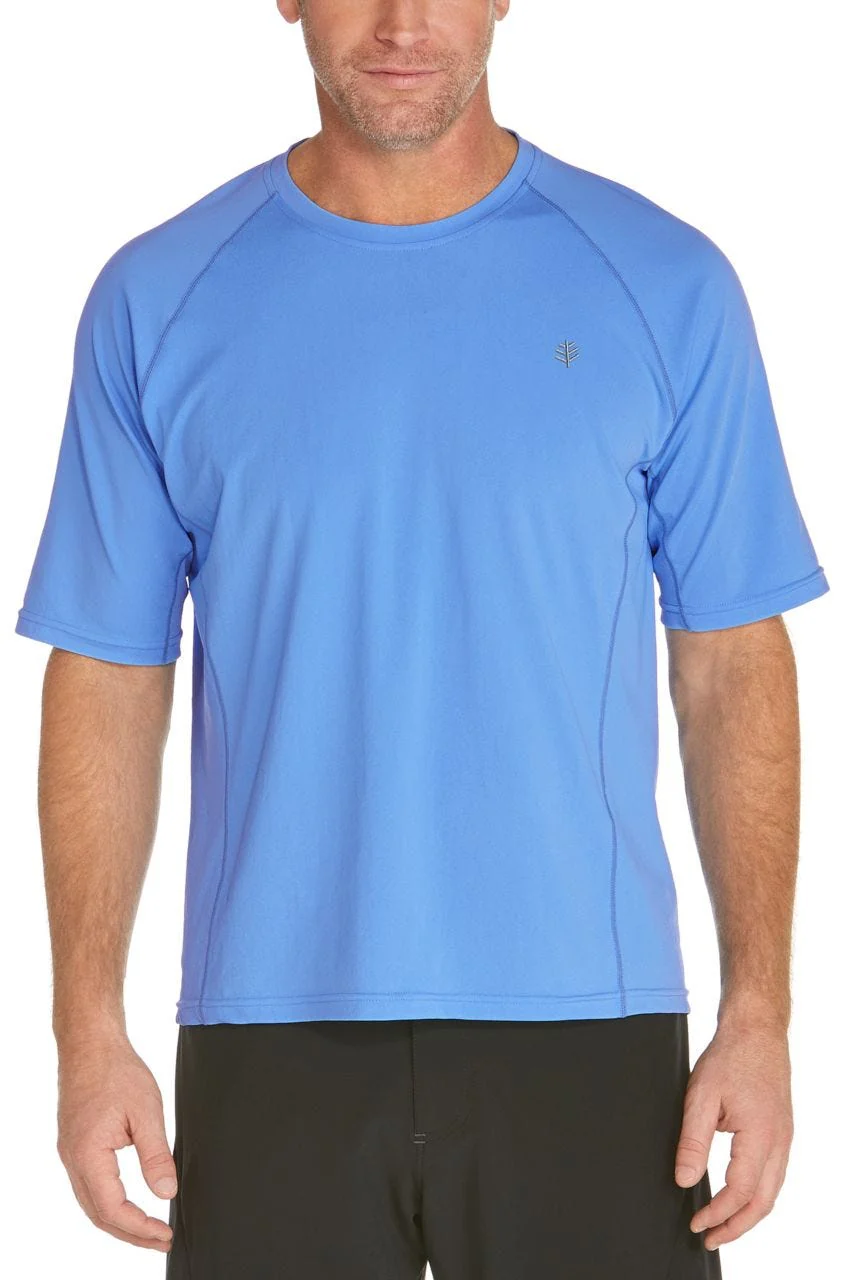 Men's Hightide Short Sleeve Swim Shirt | Regular Parent - Image 13