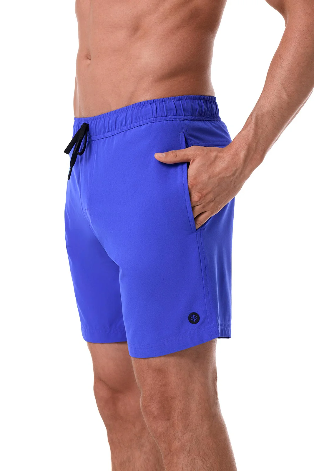 Men's Kahuna Swimming Shorts 7.5" | Baja Blue - Image 3