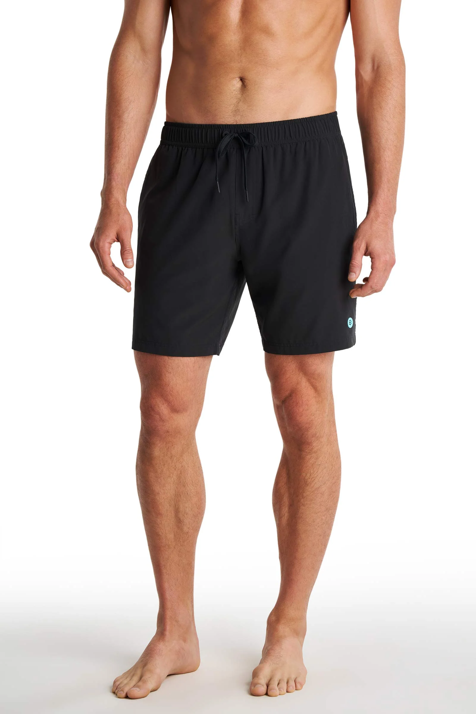 Men's Kahuna Swimming Shorts 7.5" | Black - Image 4