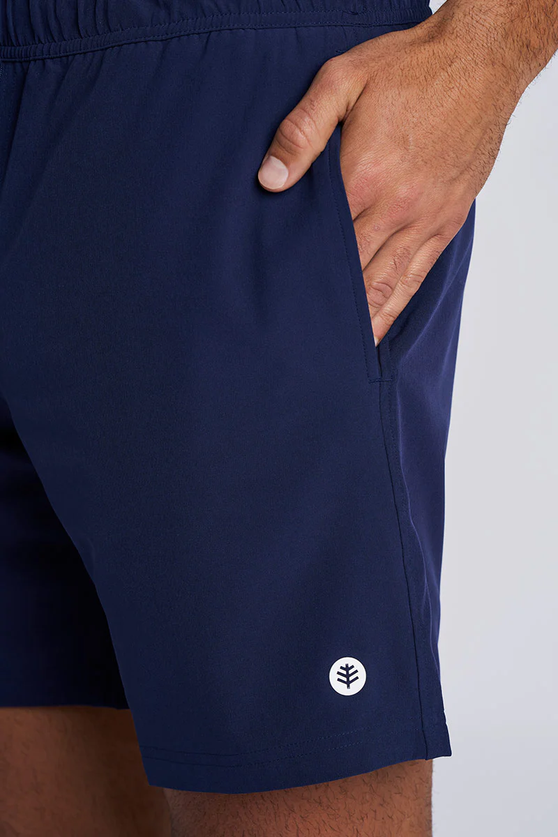 Men's Kahuna Swimming Shorts 7.5" | Navy - Image 6