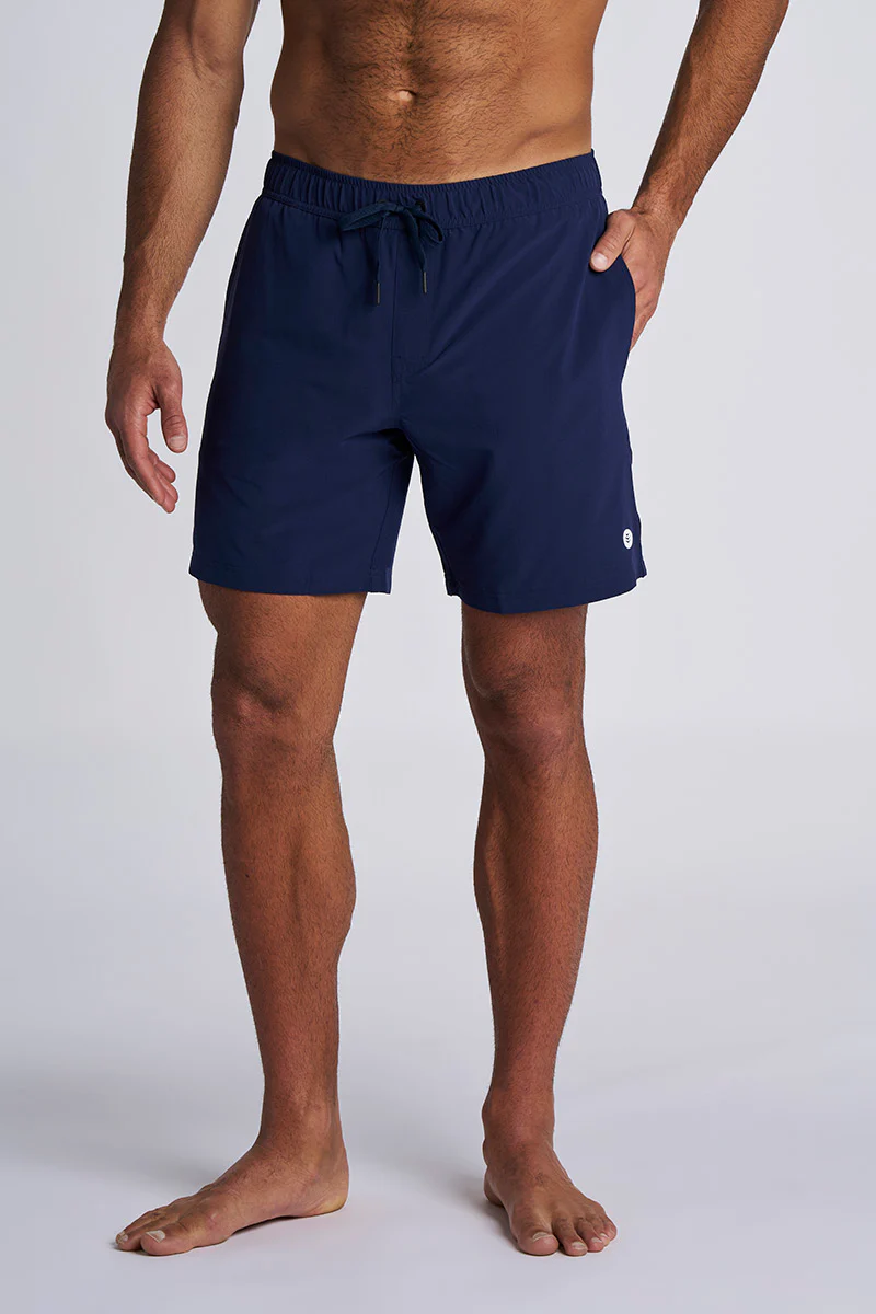 Men's Kahuna Swimming Shorts 7.5" | Navy - Image 9