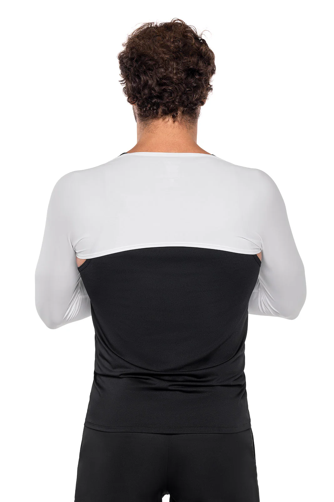 Men's Larix Shoulder Sleeves | White - Image 4