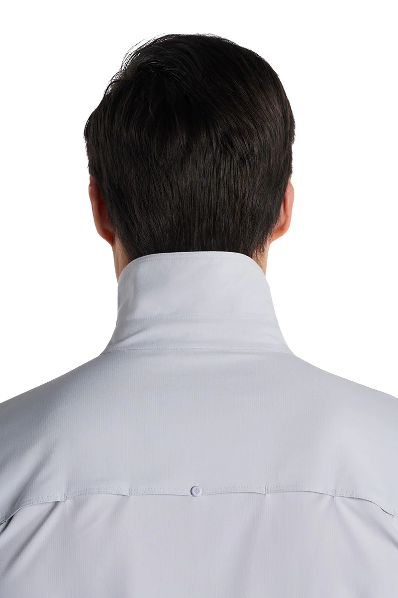 Men's Nassau Long Sleeve Fishing Shirt | Sleek Grey - Image 4