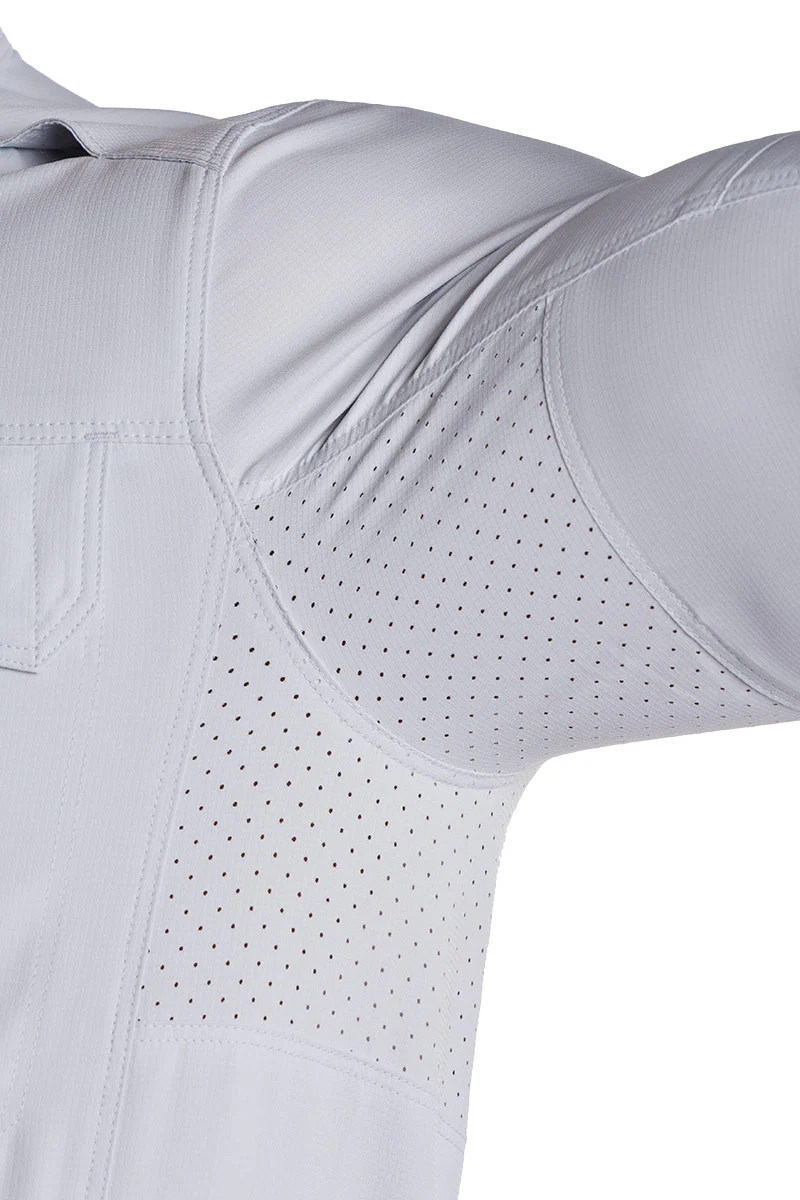 Men's Nassau Long Sleeve Fishing Shirt | Sleek Grey - Image 9