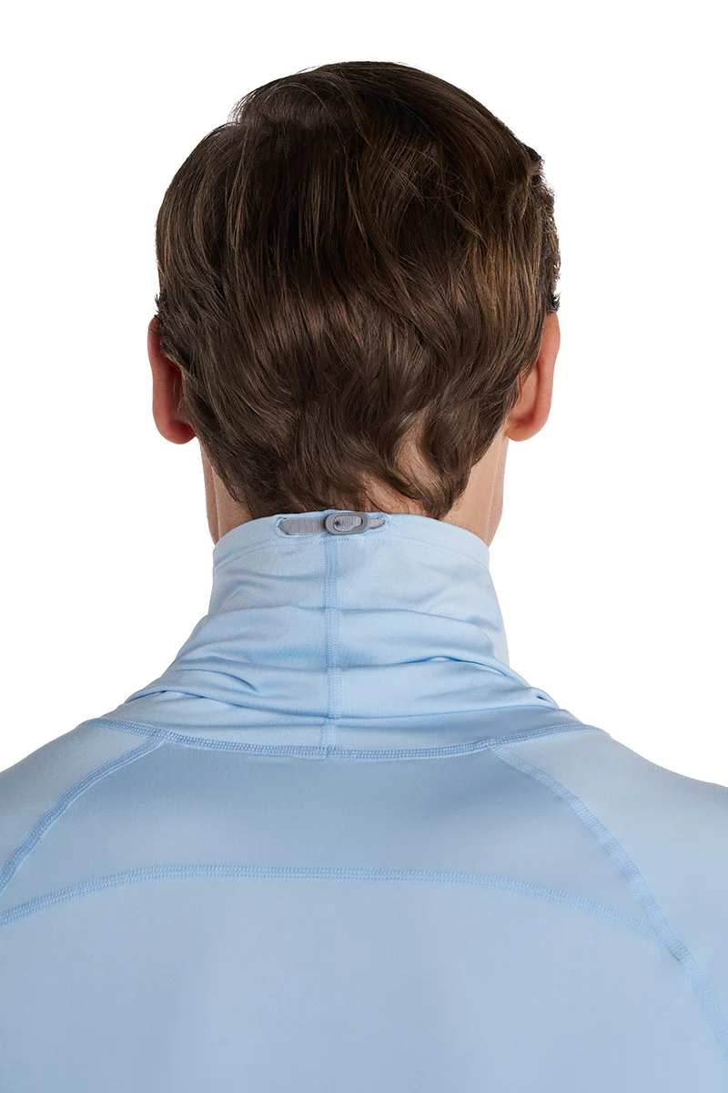 Men's Andros Vented Fishing T-Shirt | Light Blue - Image 5