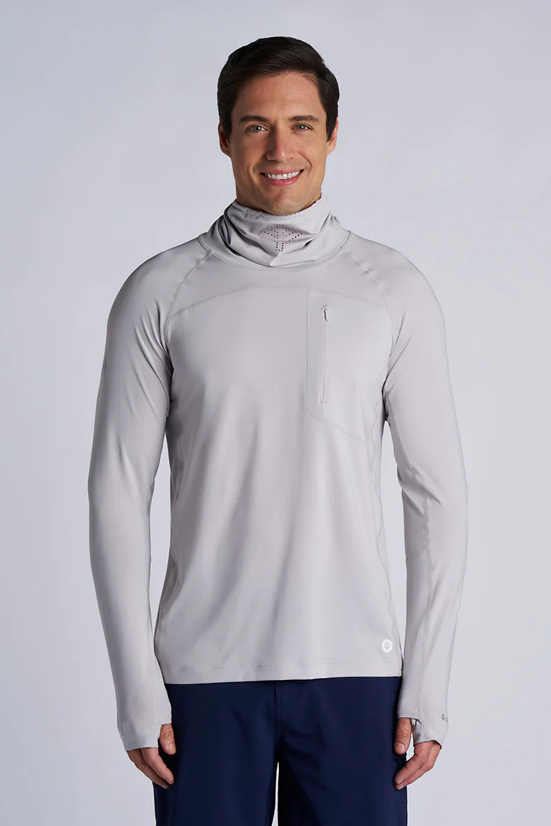 Men's Andros Vented Fishing T-Shirt | Sleek Grey - Image 3