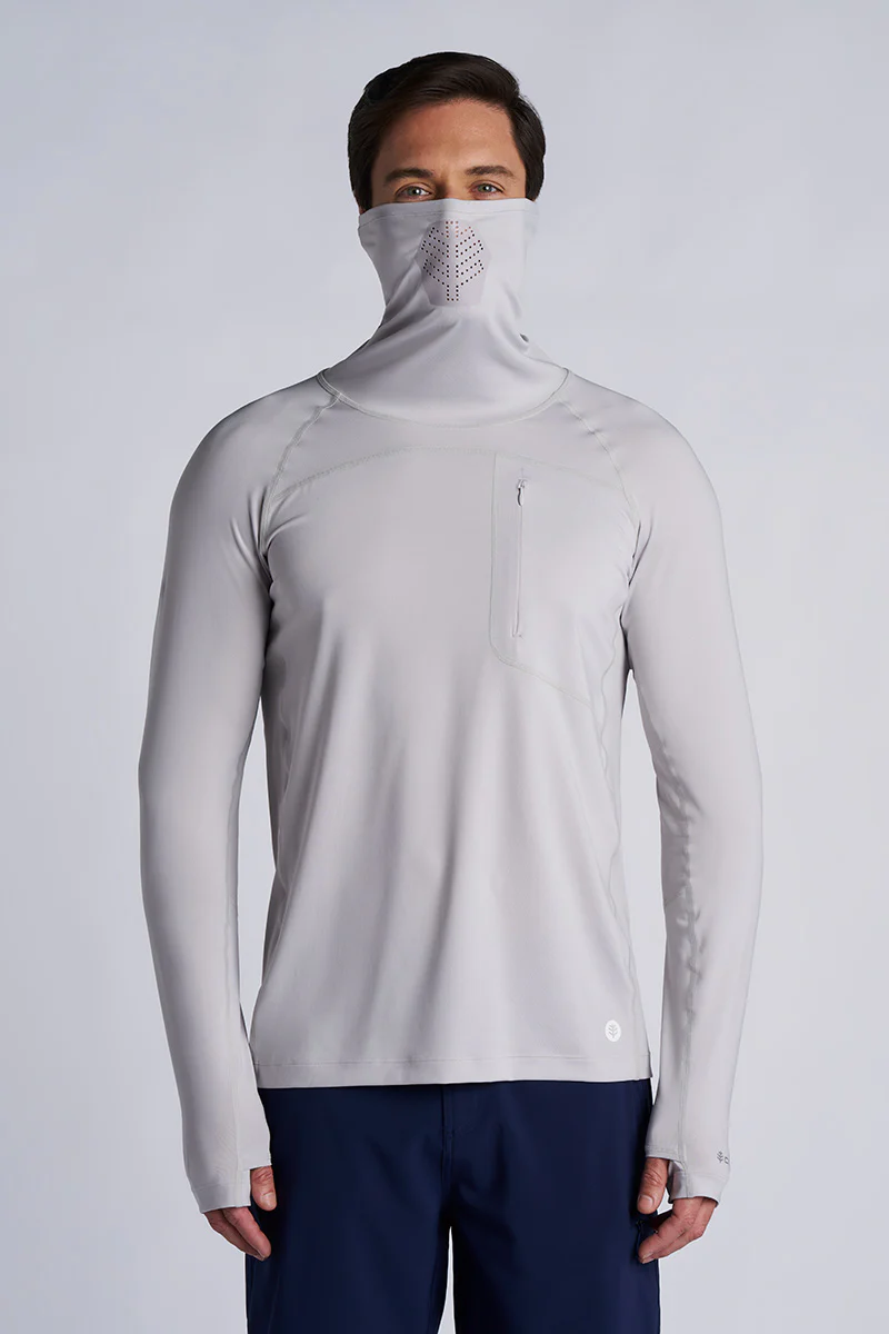 Men's Andros Vented Fishing T-Shirt | Sleek Grey - Image 4